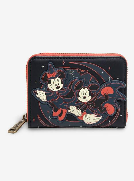 Loungefly Disney Mickey & Minnie Halloween Glow-in-the-Dark Wallet - BoxLunch Exclusive | BoxLunch