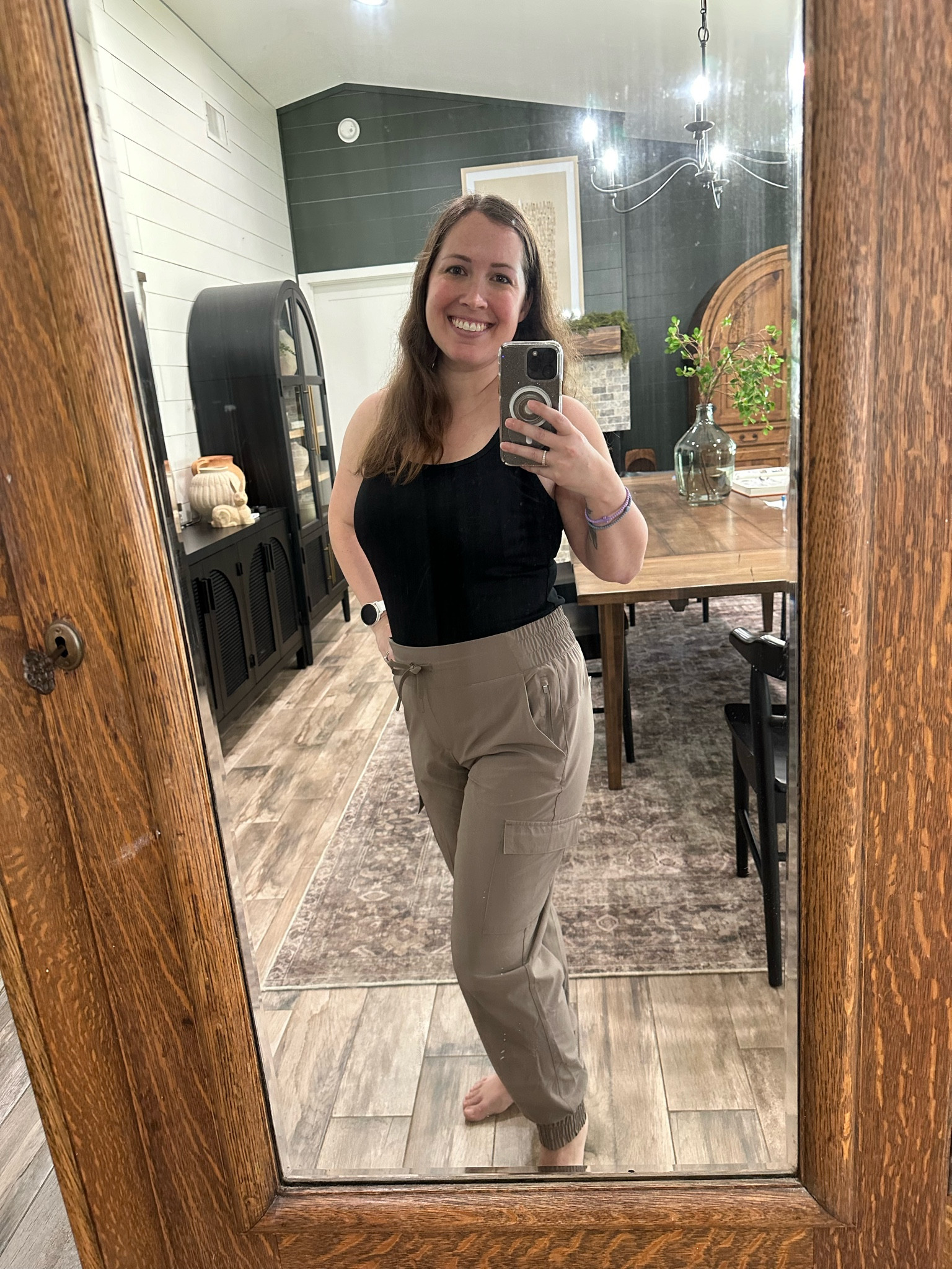 Joggers size medium, tank size medium, target circle week sale find, casual outfit, black tank top, tan joggers, lounge outfit, comfy outfit

#LTKxTarget #LTKstyletip #LTKfindsunder50