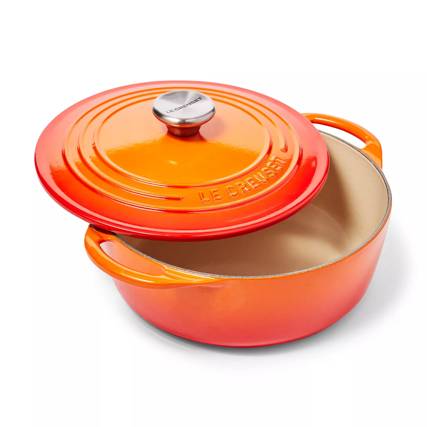 Le Creuset Enameled Cast Iron Shallow Round Dutch Oven, 2.75-Qt. | Sur La Table