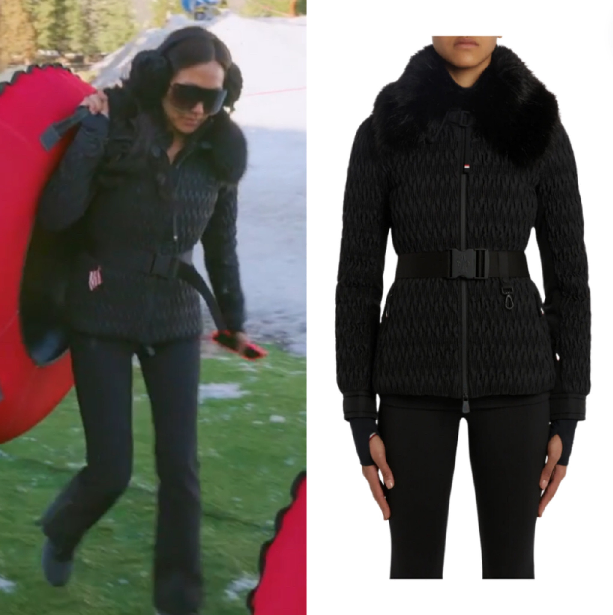 Katie Ginella’s Black Ski Jacket