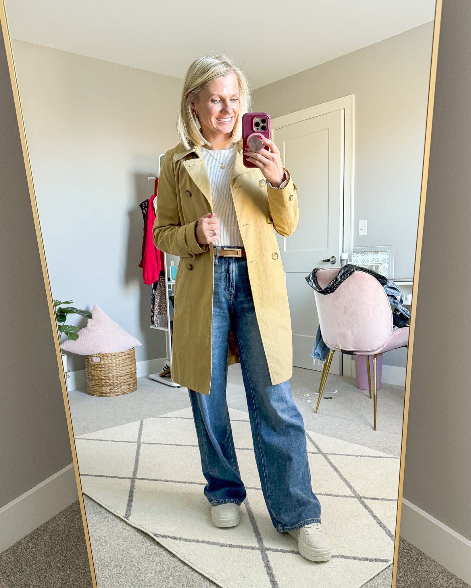 What I wore this week! Top- small || jeans- 25/ short || jacket is thrifted, the brand is J.Crew

#LTKSaleAlert #LTKStyleTip #LTKOver40