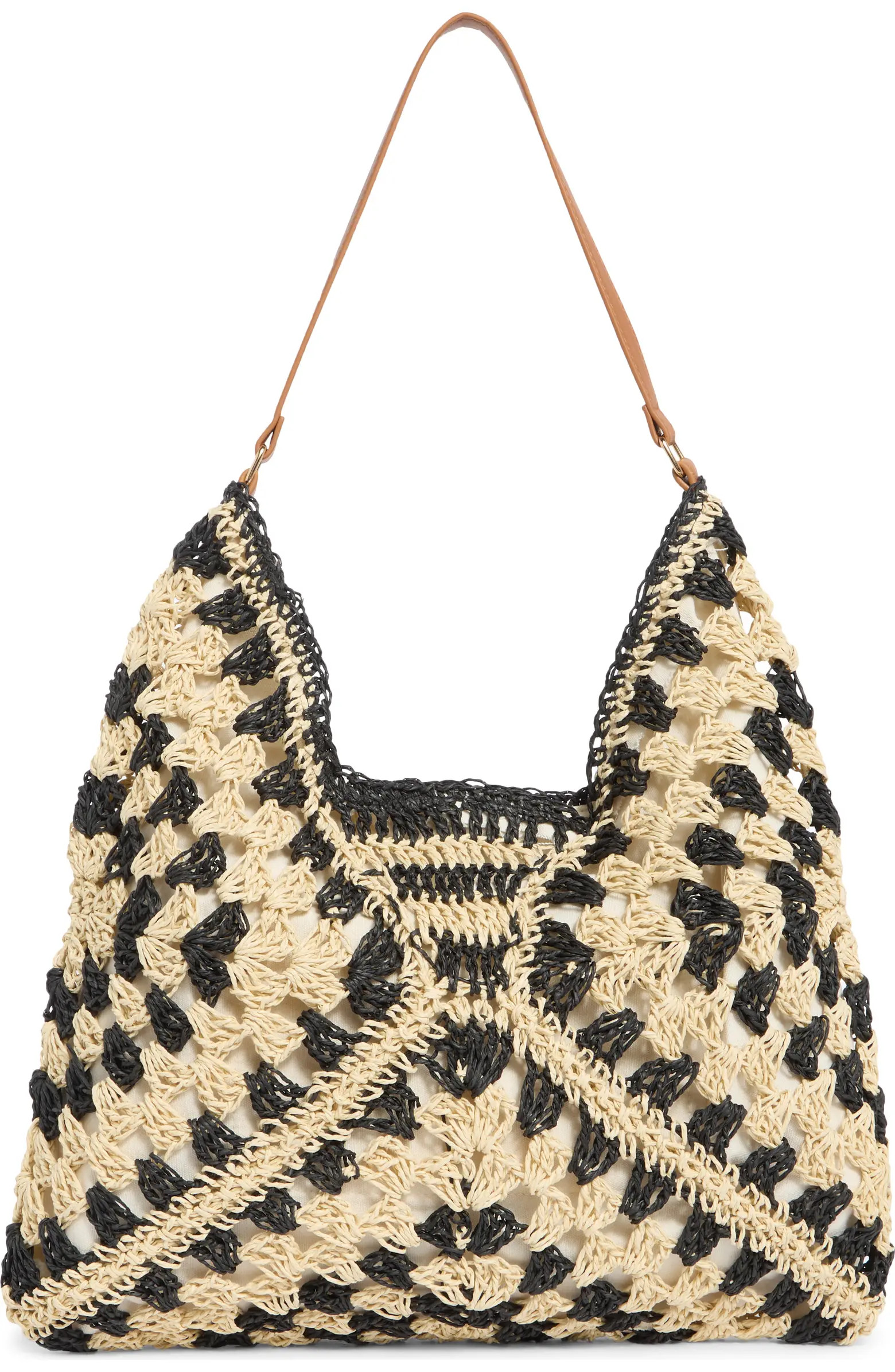 Bloom Straw Shoulder Bag | Nordstrom Rack