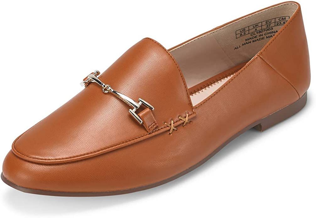 JENN ARDOR Women's Penny Loafers Slip On Flats Comfort Driving Office Loafer Shoes | Amazon (US)