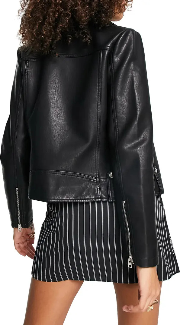 Faux Leather Biker Jacket | Nordstrom