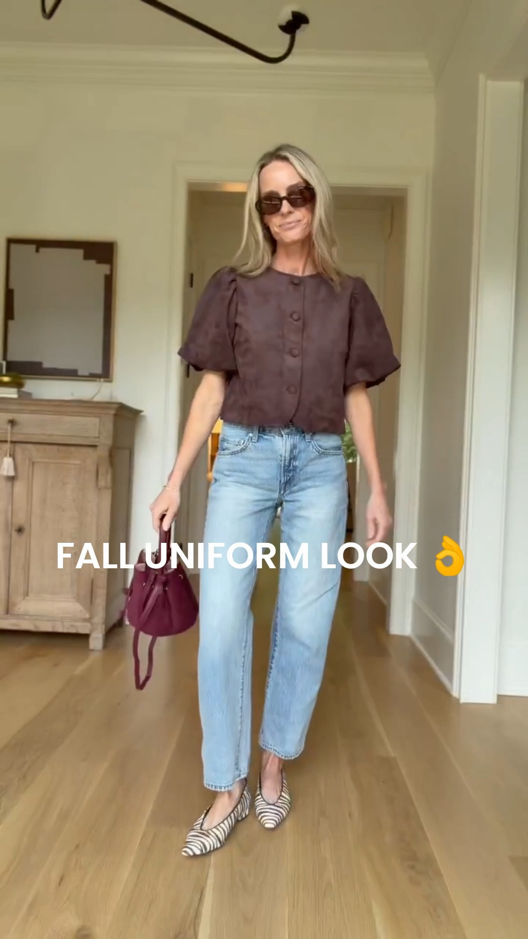 Size S in top and 26 in jeans!