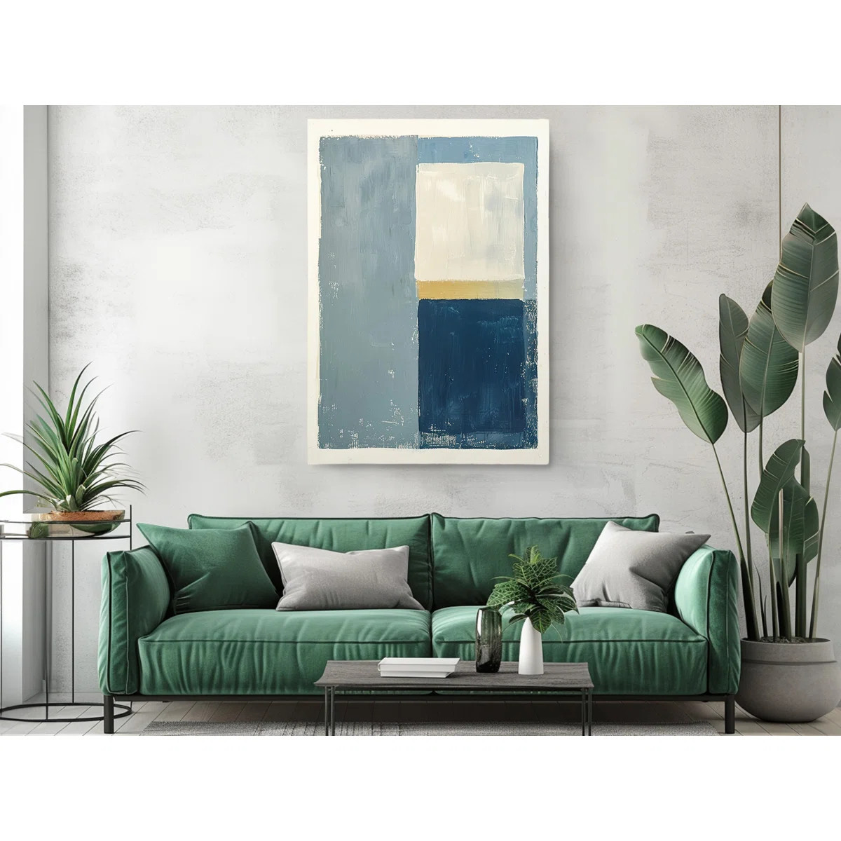 Modern Minimalist Painting Fine Art Canvas Print, Modern Wall Art Decor for Home & Office | Wayfair North America