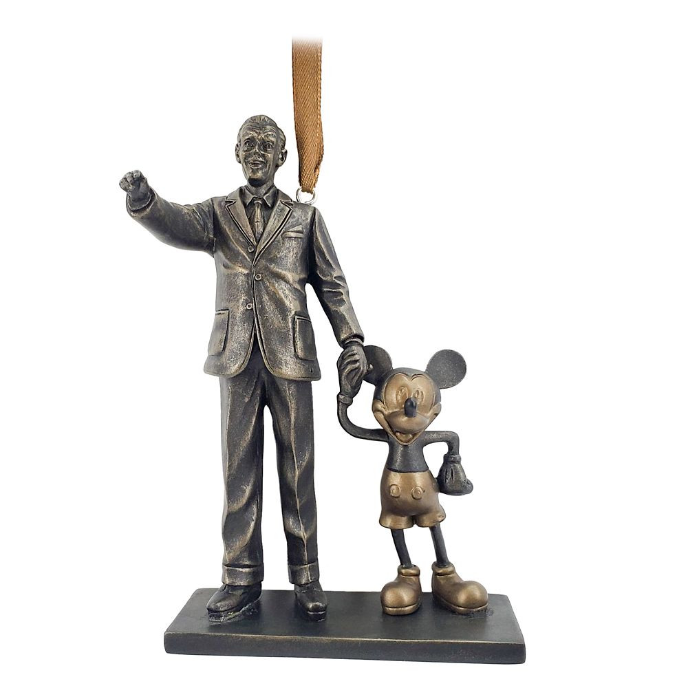 Walt Disney and Mickey Mouse ''Partners'' Sketchbook Ornament | Disney Store