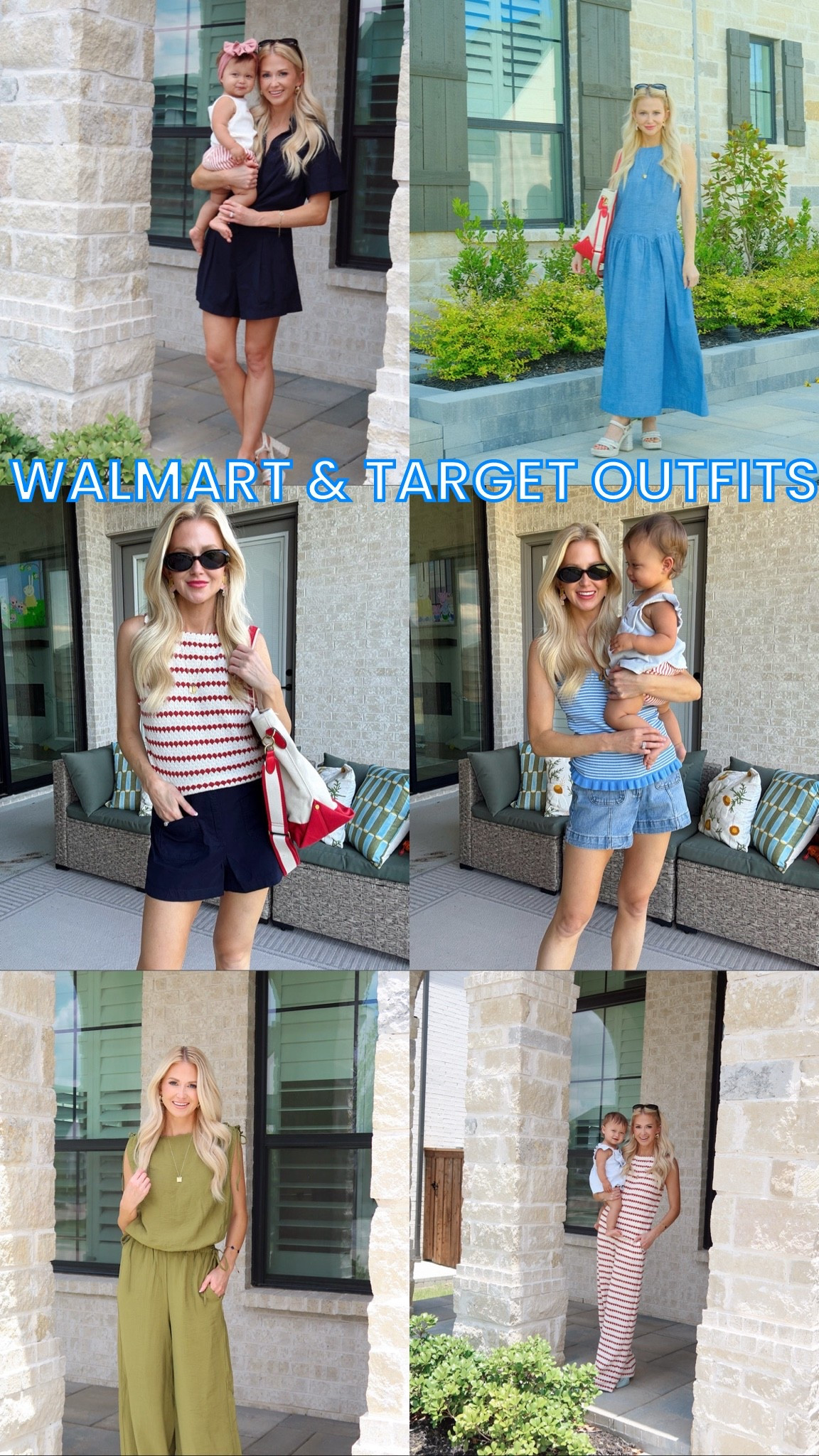 Walmart and Target outfit round up - all affordable, comfortable and practical for mom life!

#LTKmomlife #LTKootd #LTKSaleAlert