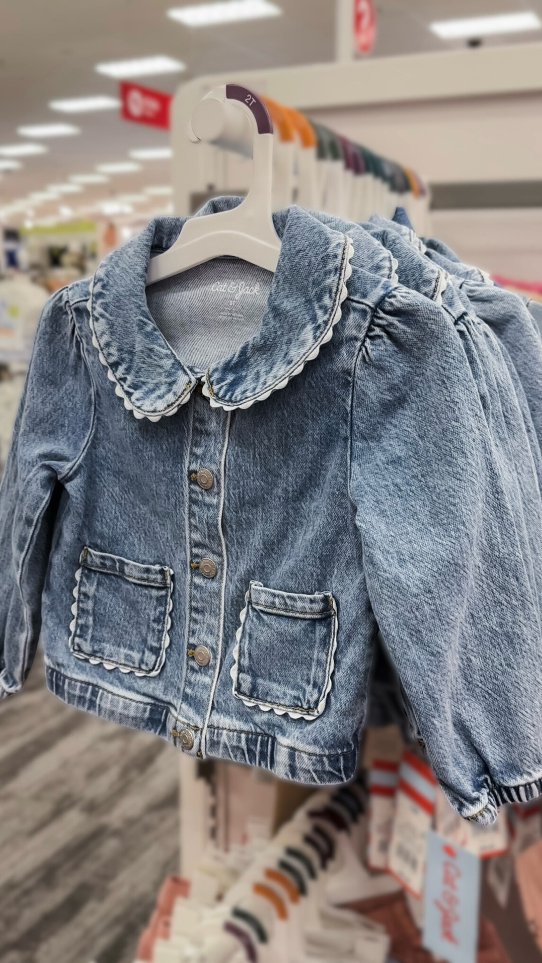 GIRL MOMS! You’re going to want to see this! The cutest denim on denim outfit for your little girl! The scalloped detail on the collar and pockets 😍 paired with the denim skirt! Sizes 12mo-5T and available online 🫶🏼 sizes are limited in the jacket!

#LTKootd #LTKKids #LTKmomlife