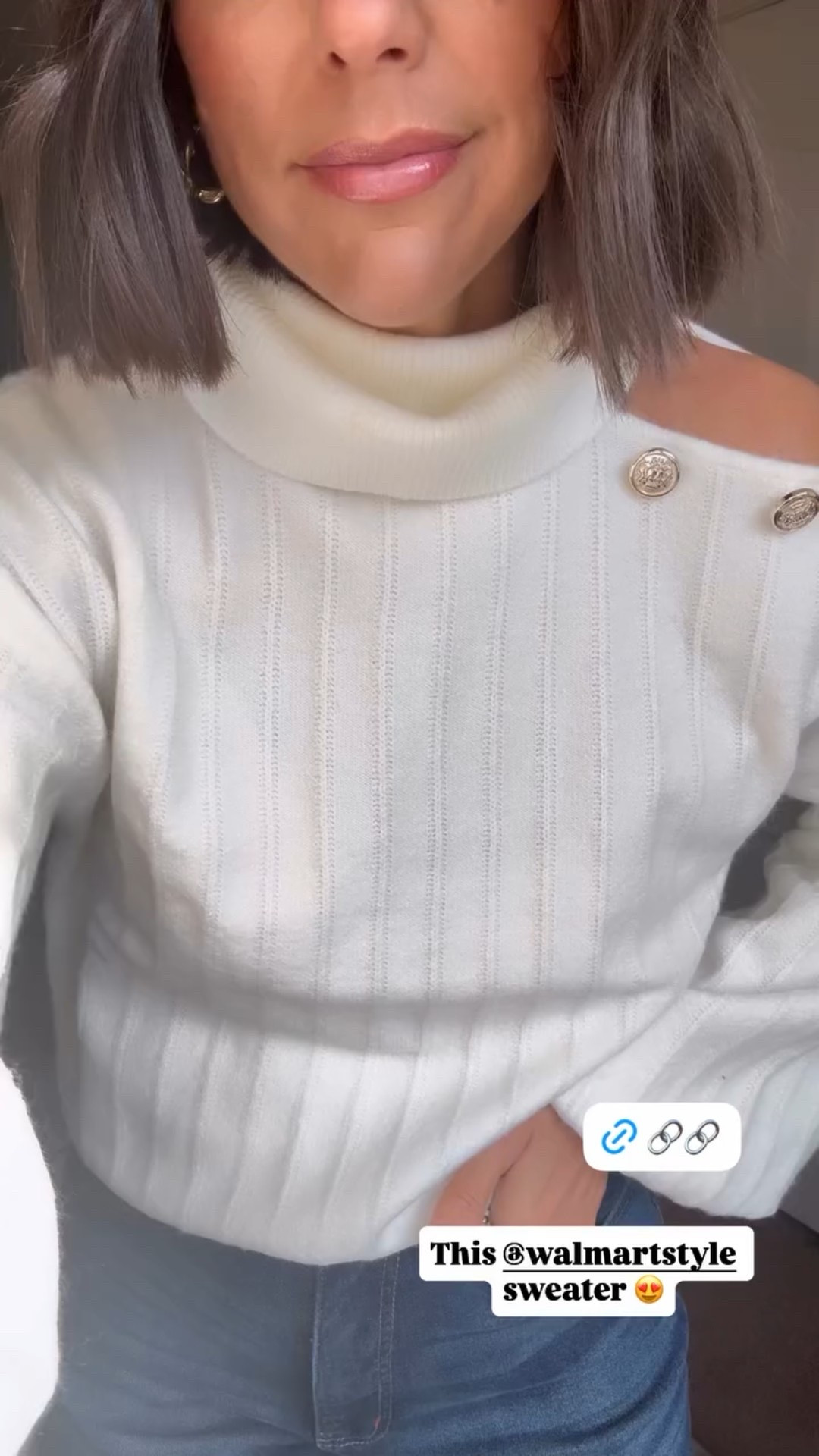 This @walmartstyle sweater 😍
Size small in sweater
Size 2 in jeans 

#LTKFindsUnder100 #LTKSeasonal #LTKHoliday