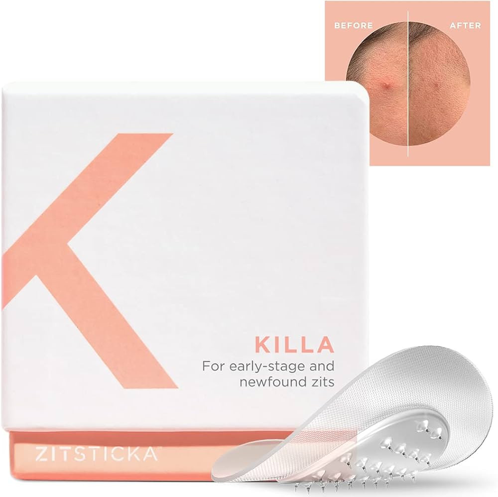 ZitSticka Killa Kit | Self-Dissolving Microdart Acne Pimple Patch for Zits and Blemishes | Spot T... | Amazon (US)