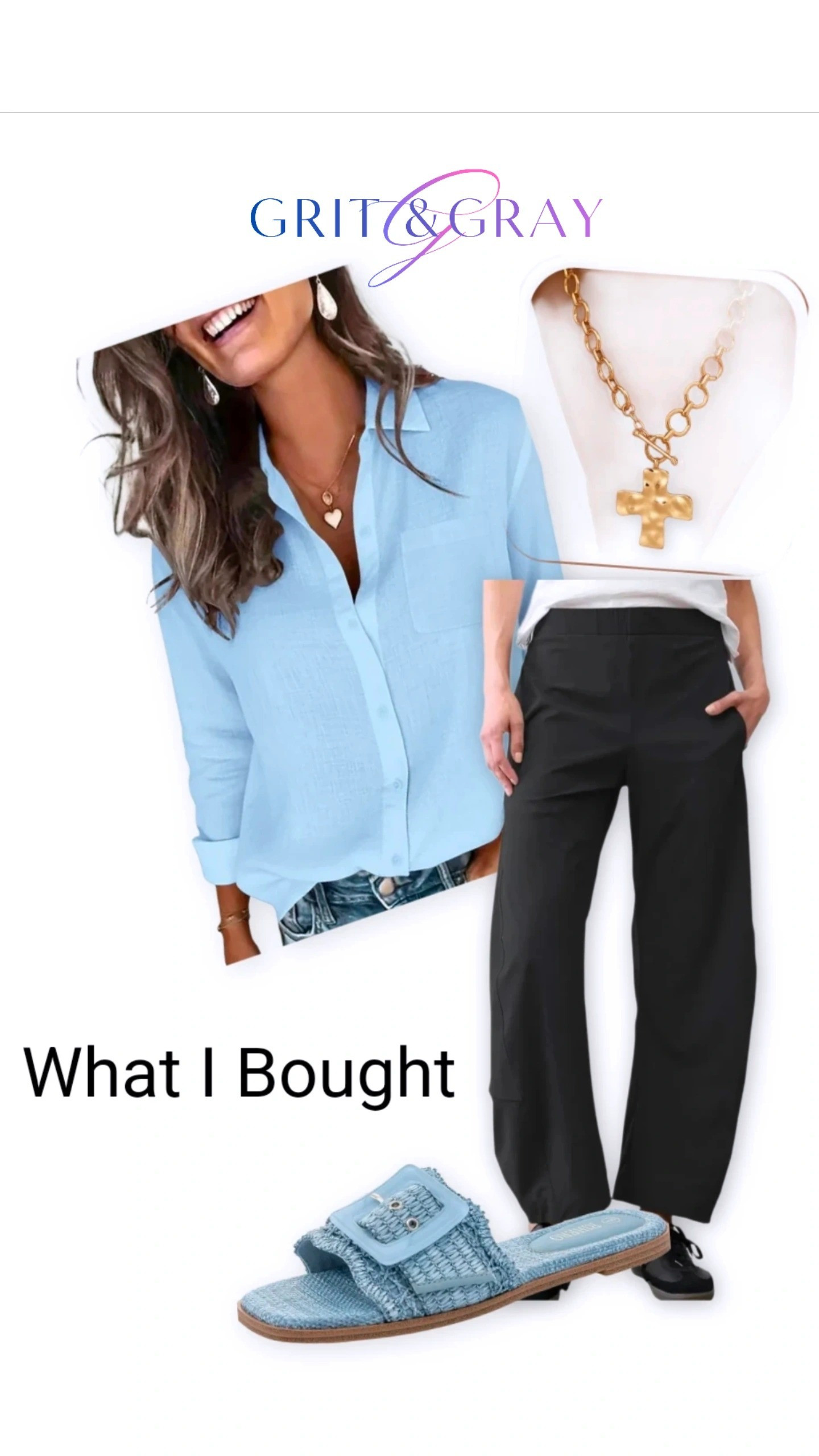 @amazon is killing it! These viral pants are amazing!!! They are so comfortable, don’t wrinkle, has great pockets an is a fraction of the cost of the others. This linen button down shirt is beautiful, I am so glad I bought it in several colors. These shoes are the cutest and the boldness of this necklace is stunning! I don’t ever want to get out of this outfit! 

5’6 160lbs, wearing a large in pants and shirt.

#LTKMidsize #LTKOver40 #LTKTravel