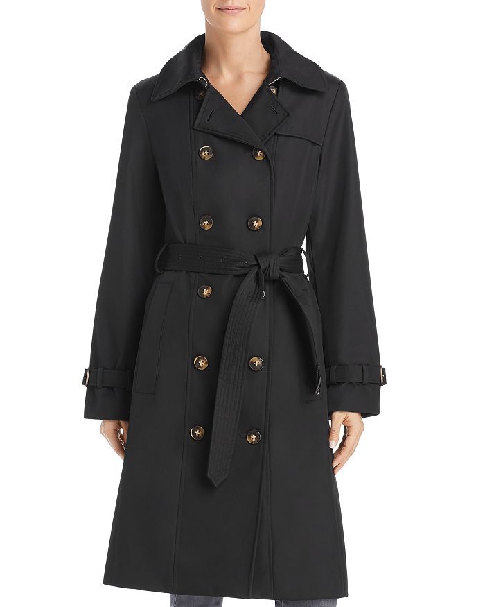 Double-Breasted Button Front Trench Coat | Bloomingdale's (US)