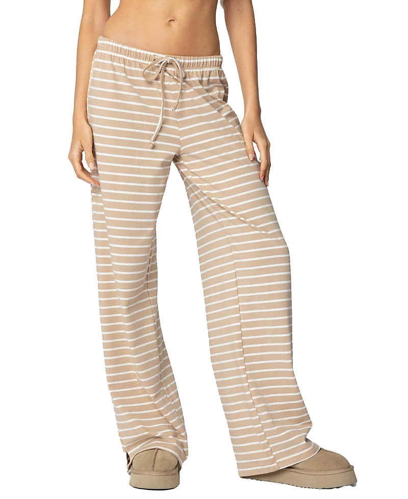 Edikted Jona Stripey Slit Pants | Bloomingdale's (US)