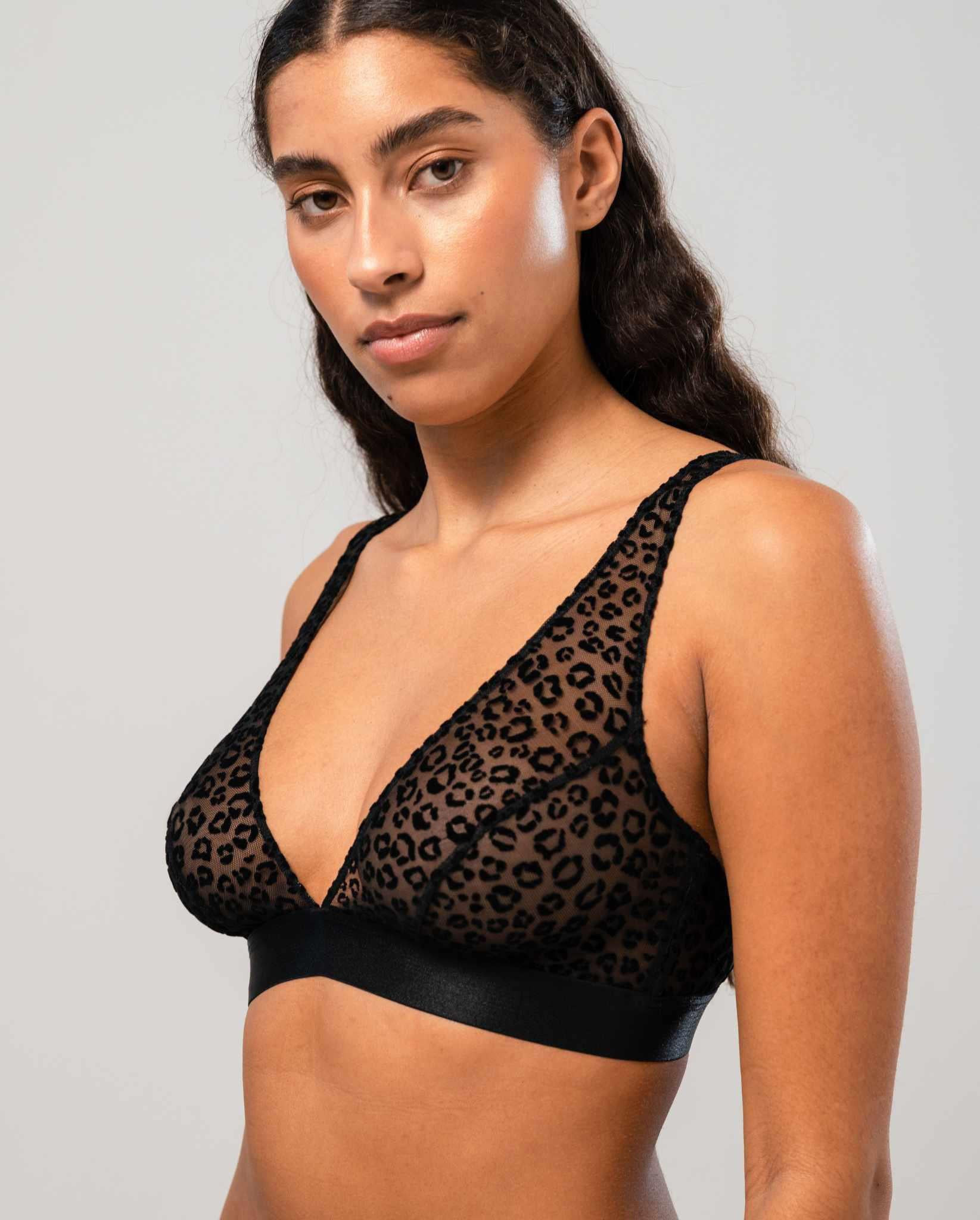 Mesh Plunge Bralette | Understatement
