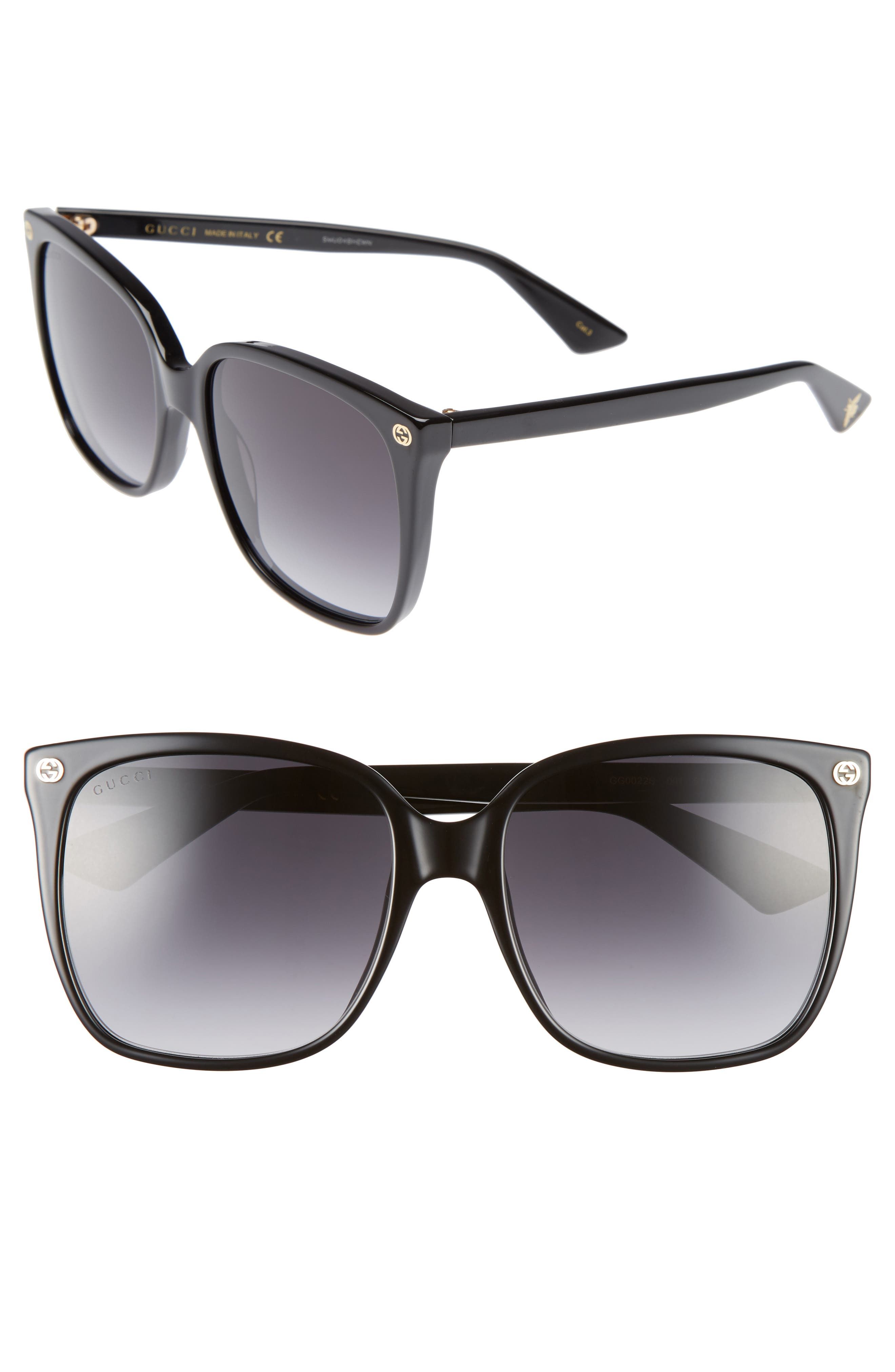 57mm Oversize Sunglasses | Nordstrom