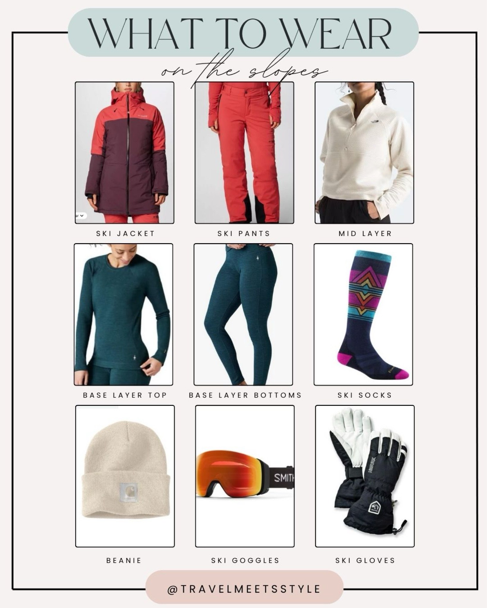 What to pack for a ski trip ⛷️ Sharing the ultimate ski packing list on travelmeetsstyle.com, including ski trip packing tips & tricks, ski outfits for the slopes, winter outfits for off the slopes (including apres ski outfits), ski essentials you don’t want to forget, 

#LTKStyleTip #LTKTravel #LTKActive