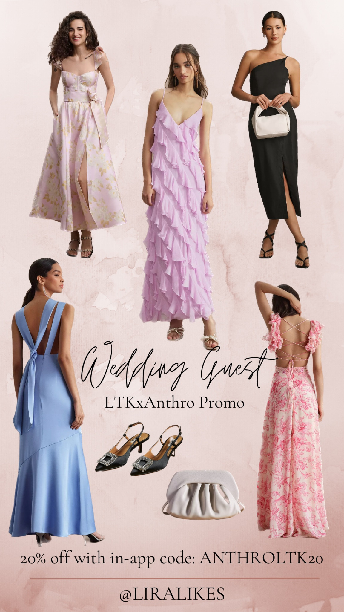 Anthropologie is my go to shop for finding solid wedding guest dresses! Shop in your LTK app to get 20% off at Anthropologie!! Code: ANTHROLTK20

#LTKxAnthro #LTKwedding #LTKsalealert