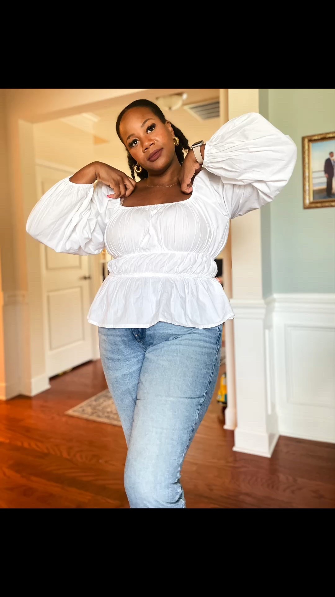 Denim and white never goes out of style 👌🏾Linked some of my favorites!

#LTKMidsize #LTKStyleTip #LTKSummerEdit