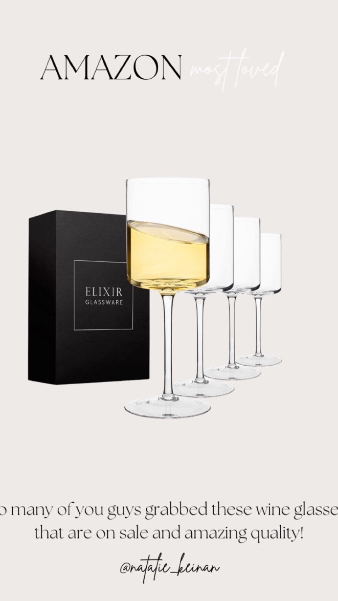 Only $27 for my wine glasses! Lightening deal!

#LTKsalealert #LTKhome #LTKxPrimeDay