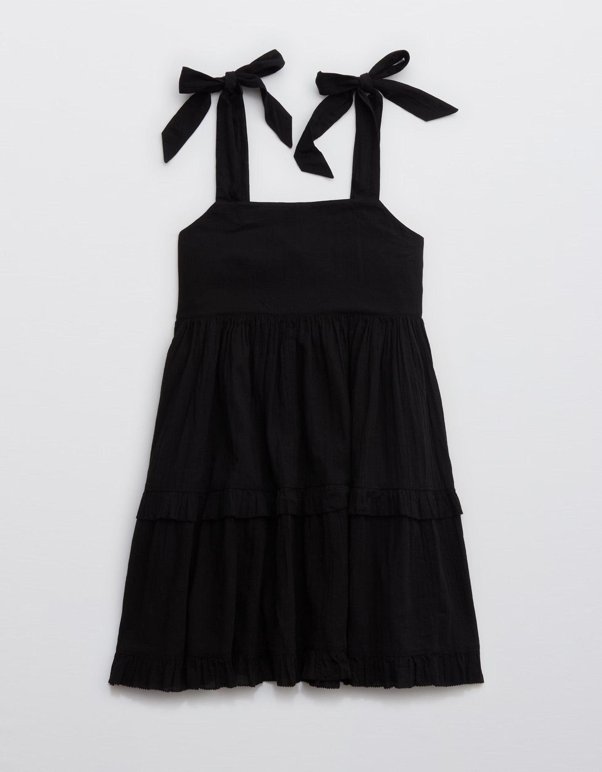 Aerie Shoulder Tie Ruffle Cover Up | American Eagle Outfitters (US & CA)