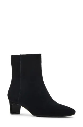 Blondo Seravina Waterproof Bootie in Black Suede at Nordstrom Rack, Size 11 | Nordstrom Rack