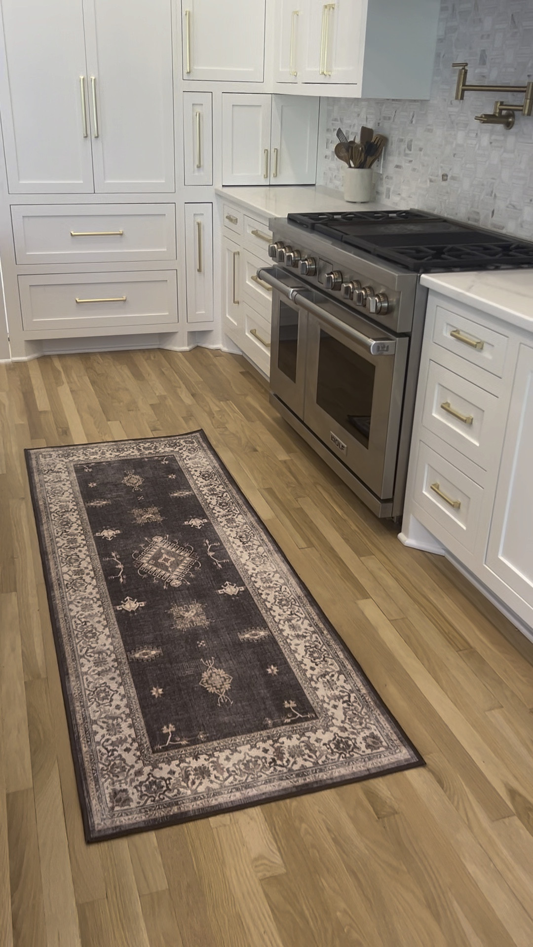 Kitchen Turkish Runner that’s great quality & washable! #ruggable #rugs #kitchendecor #kitcheninspo

#LTKVideo #LTKHome