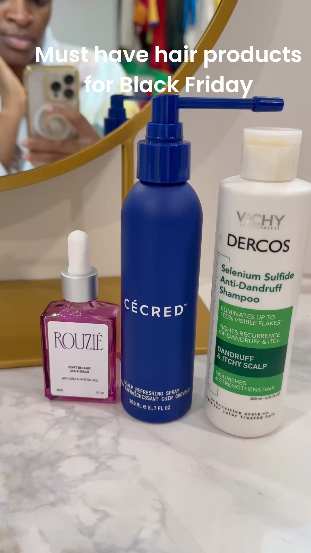 Must have products for dandruff prone hair 