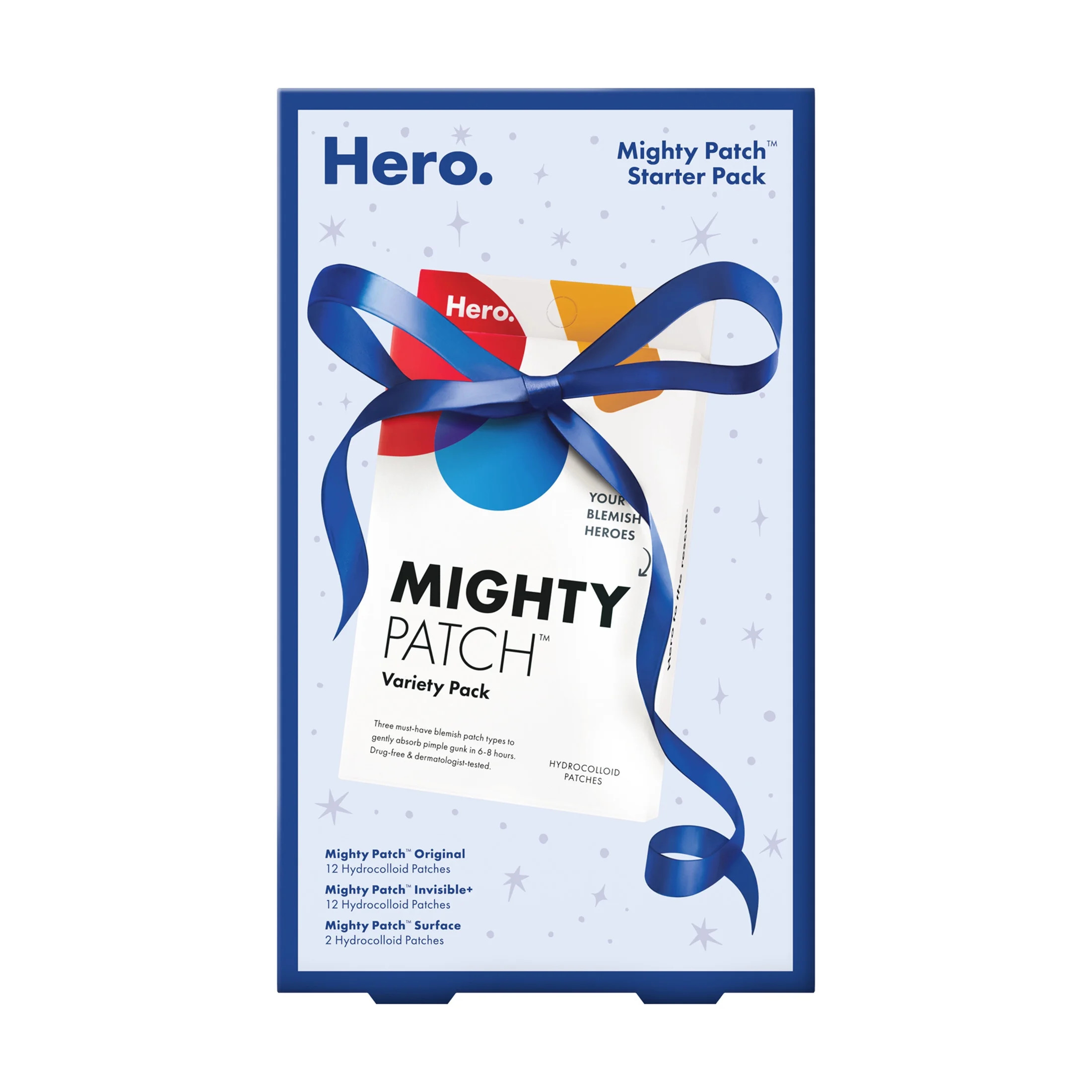 Hero Cosmetics Mighty Patch Starter Pack, 26ct Hydrocolloid Pimple Patch | Walmart (US)