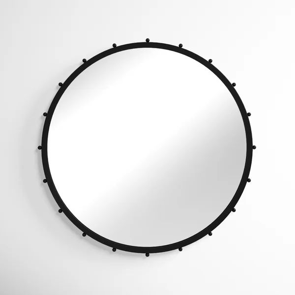 Weston Round Metal Wall Mirror | Wayfair North America