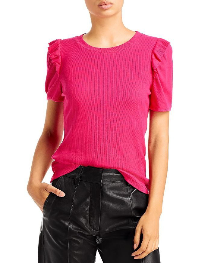 Bella Ruffle Sleeve Tee | Bloomingdale's (US)