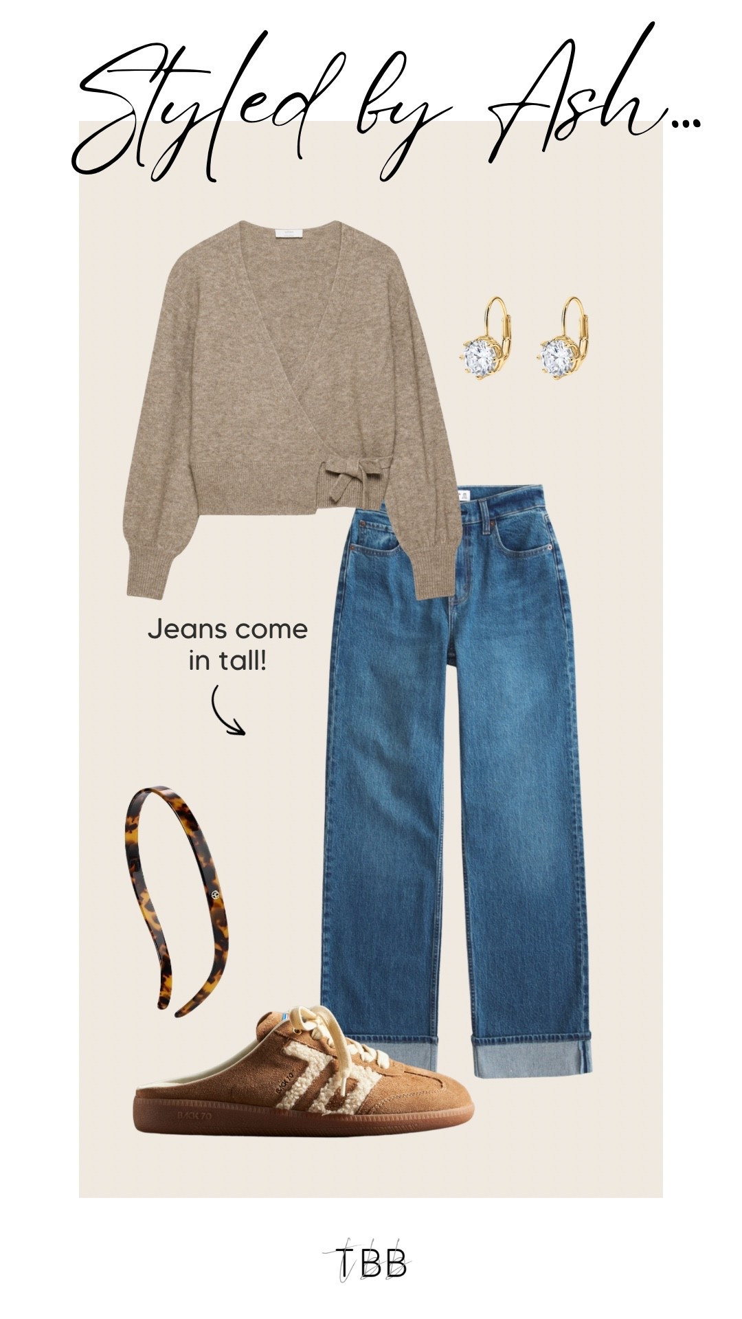 Love this easy and cute outfit for everyday! Jeans are from Abercrombie and come in tall.

#LTKmomlife #LTKTall #LTKootd