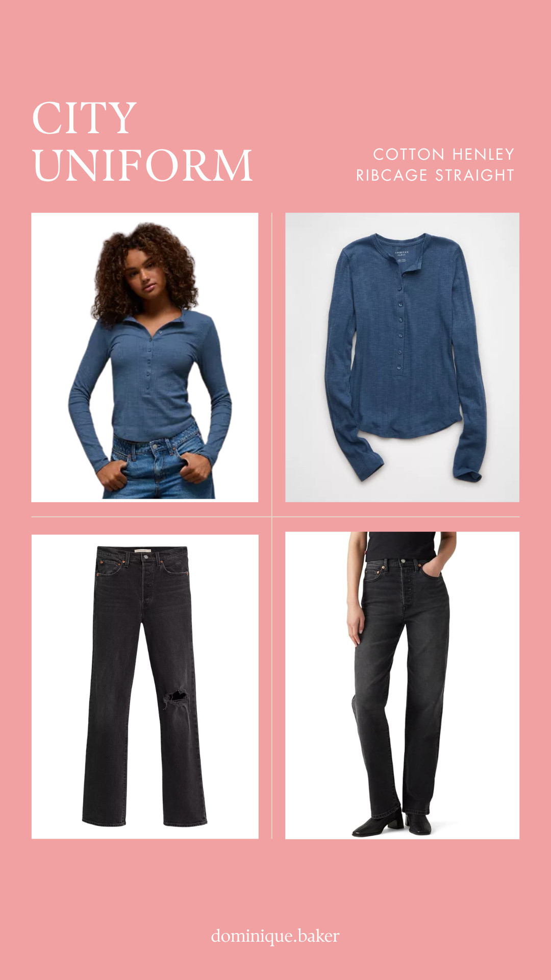 My go-to daily errands outfit that many of you have been asking about!

The cotton henley top from @American Eagle is currently on sale! 

 #LTKootd #LTKOver40 #LTKSaleAlert