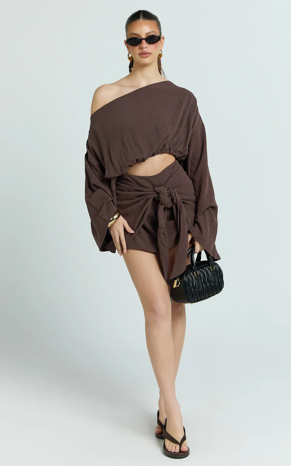 Elly Two Piece Top and Skirt Set | Showpo (US, UK & Europe)