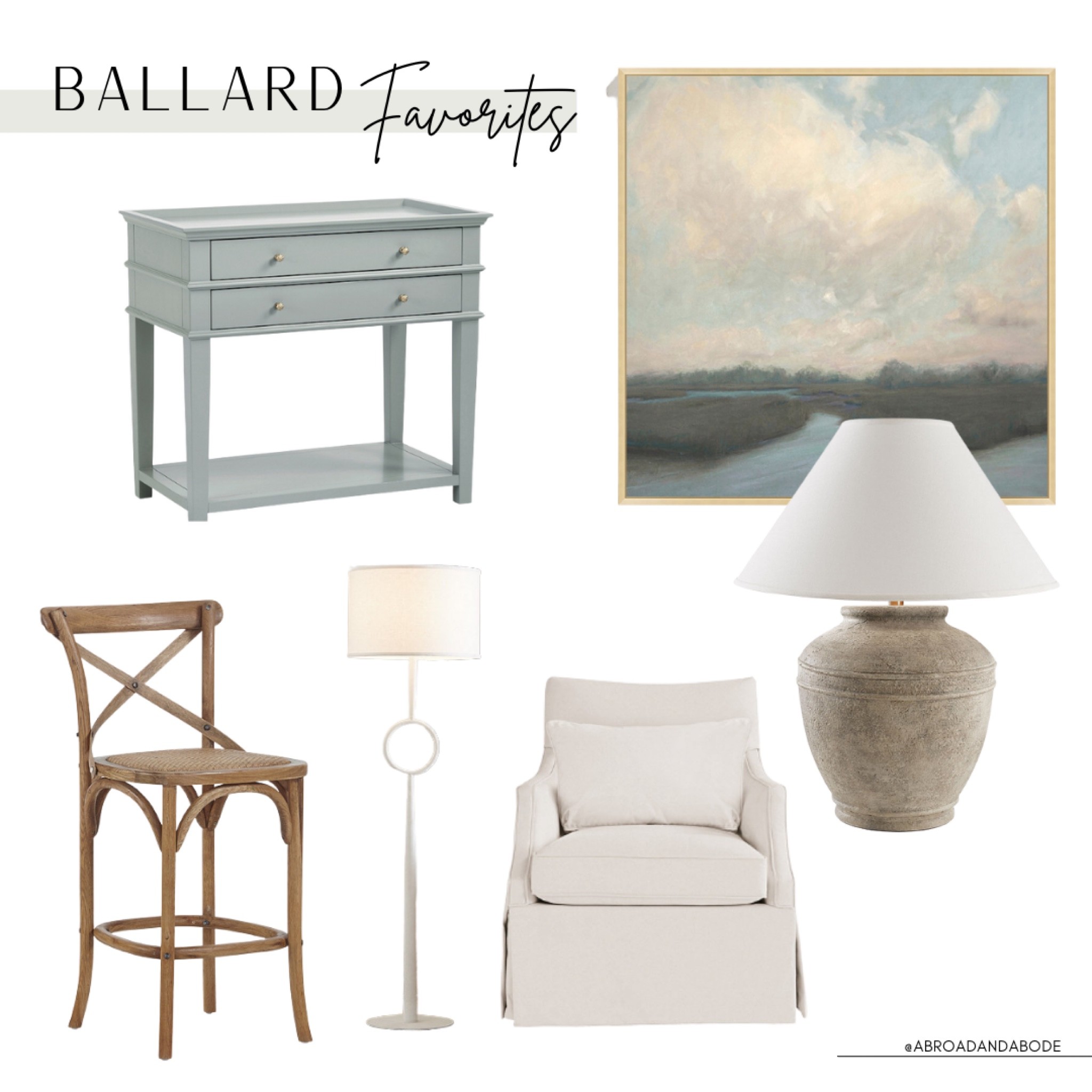 25% Off at Ballard Designs through 10/6!

Ballard designs, luxe home decor, home finds, bar stool, dining chair, table lamp, floor lamp, wall art, nightstand, end table, neutral home, coastal style 



#LTKunder100 #LTKunder50 #LTKsalealert