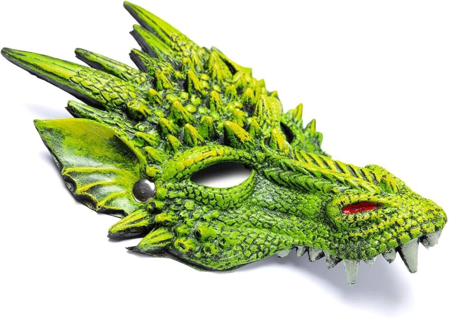 Creative Education Dragon Mask - Green Pretend Play & Imaginative Play for Ages 4 to 7 | Amazon (US)