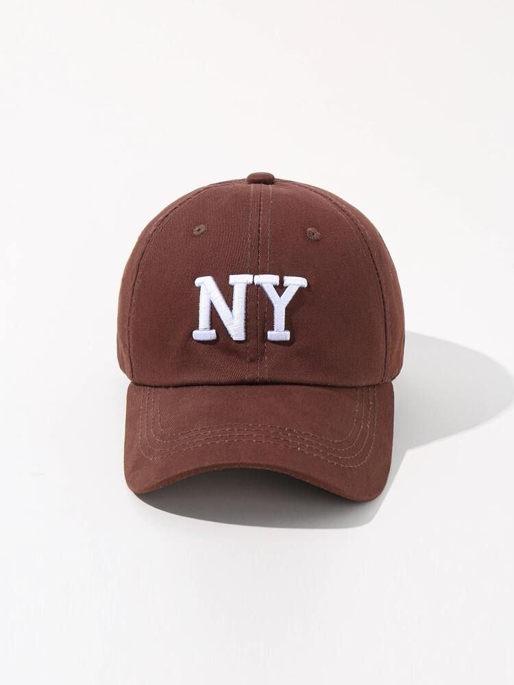 Letter Embroidered Baseball Cap | SHEIN