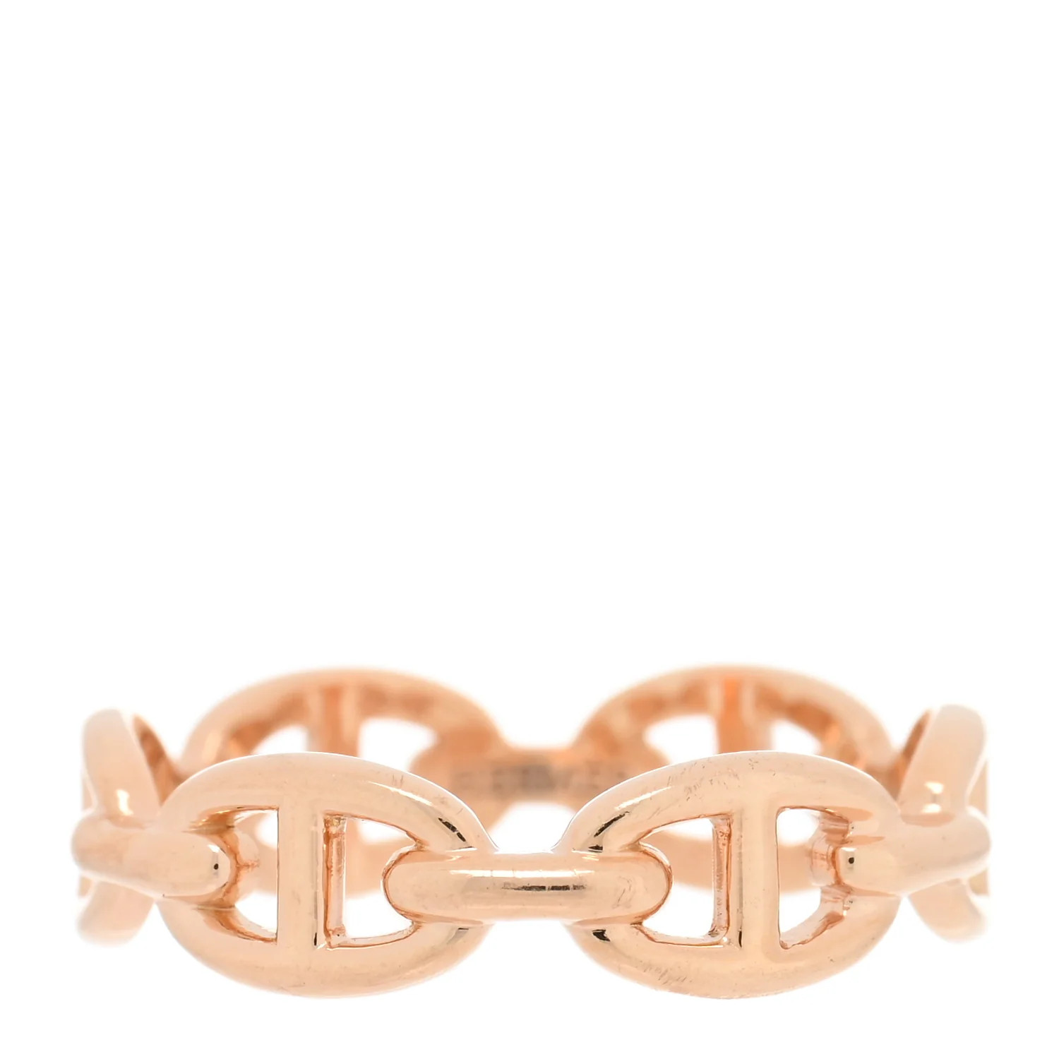 18K Rose Gold PM Chaine d'Ancre Enchainee Ring 57 8 | FASHIONPHILE (US)