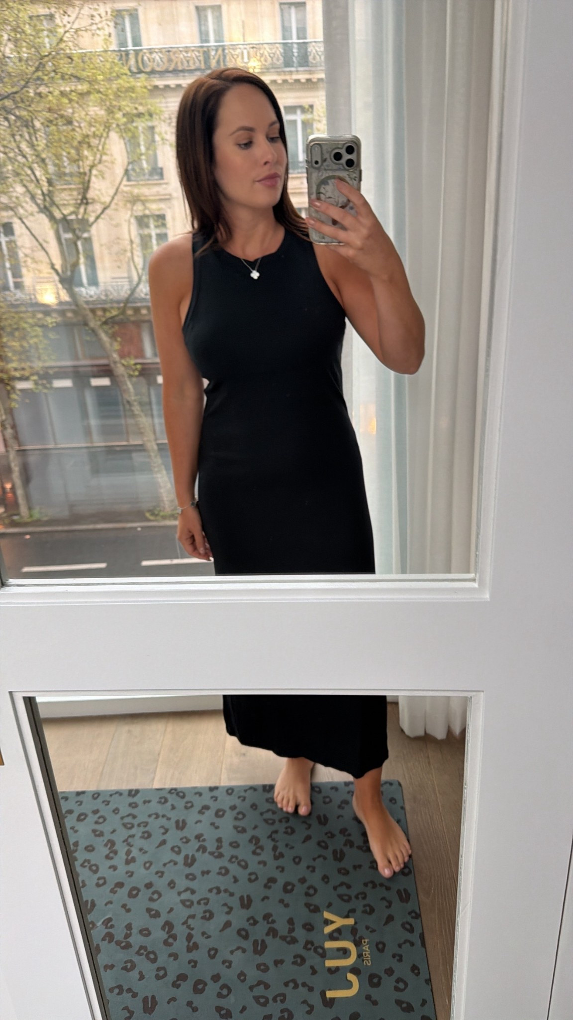 Sporty spice mom dress  with built-in bra