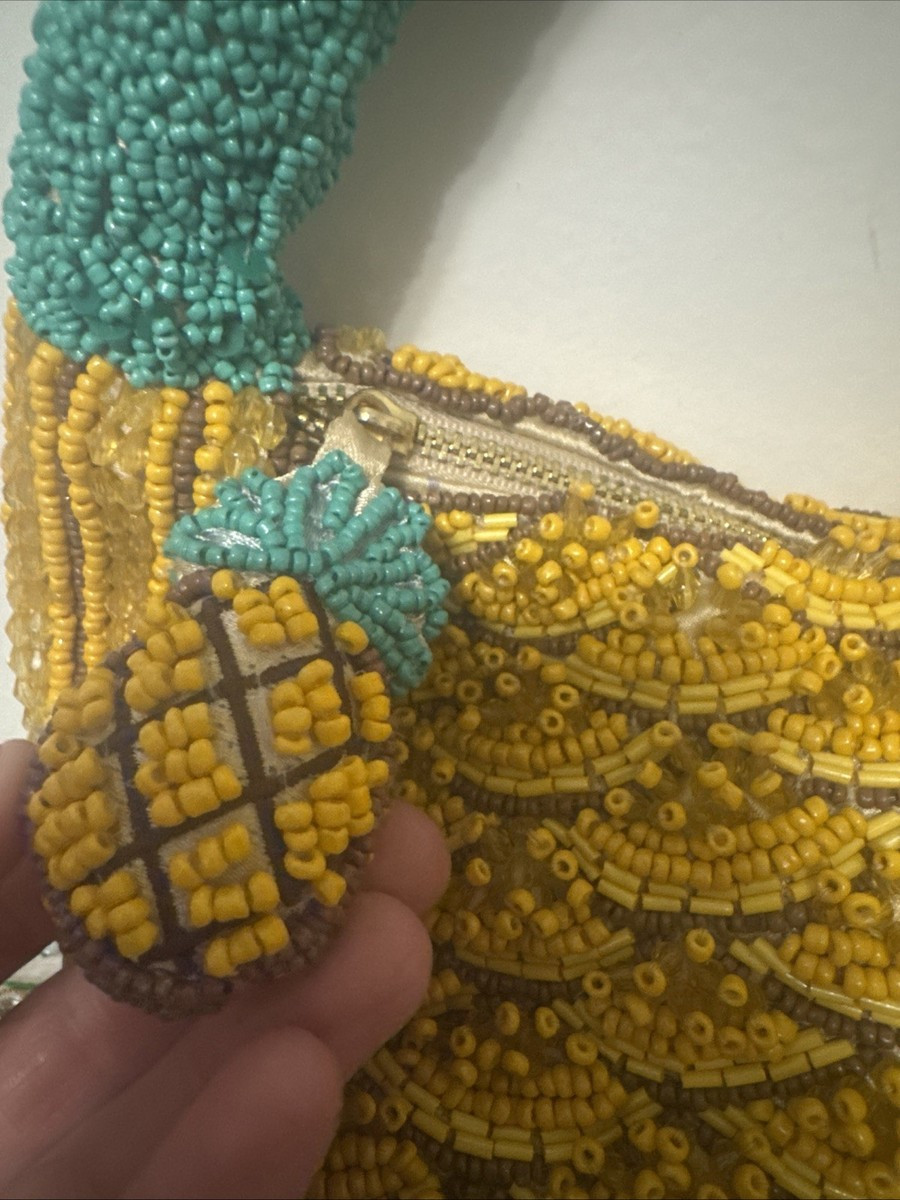 TIK TOK, VIRAL, NEW, Beaded Pineapple Bag, Handbag, Collectible, Summer,Spring | eBay | eBay US