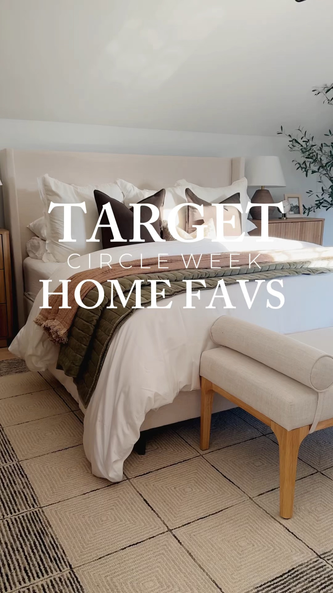 Target circle week is finally here and I’m sharing my latest home finds currently 30% off! 🎯

#targetcircleweek #targethome #affordablefindings #bedroomdecor #bathroomdecor

#LTKHome #LTKVideo #LTKSaleAlert