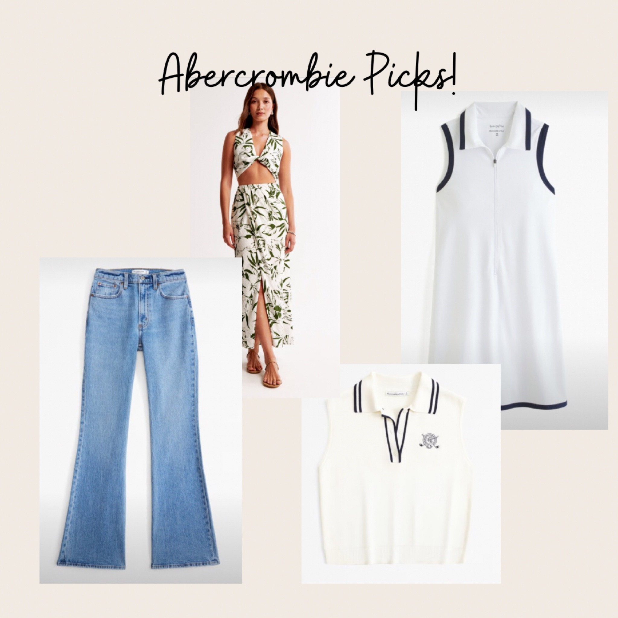 Summer picks from Abercrombie & Fitch

#LTKSeasonal #LTKTravel #LTKActive