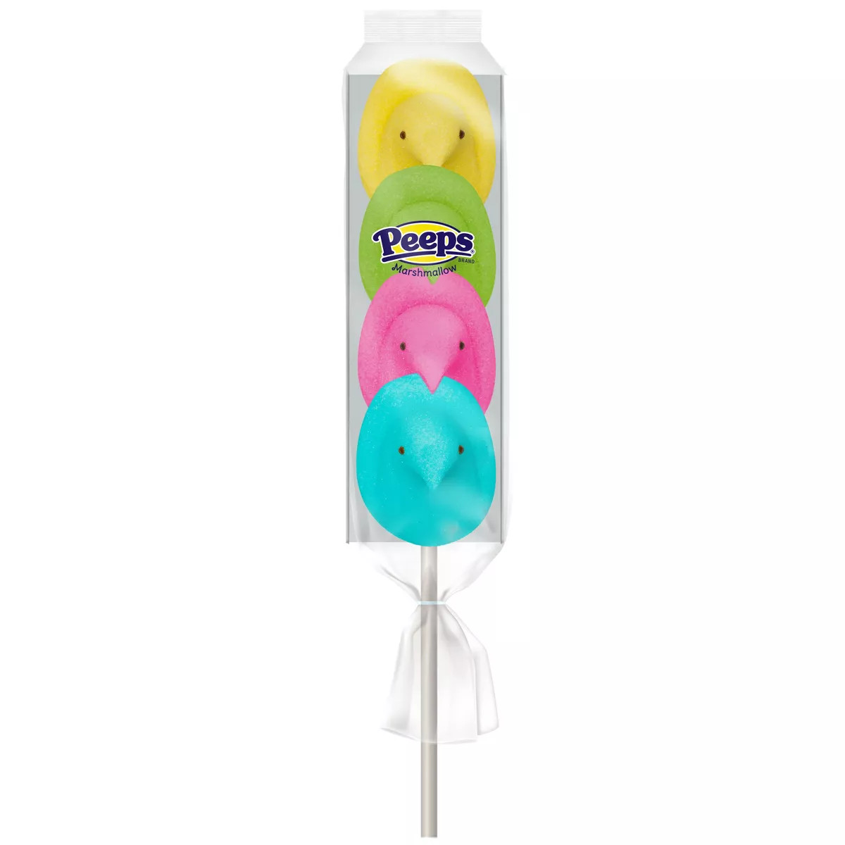 Peeps Easter Rainbow Marshmallow Chick Pop - 1.375oz | Target
