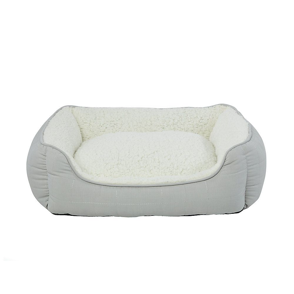 Top Paw® Quilted Cube Classic Cuddler Dog Bed | PetSmart