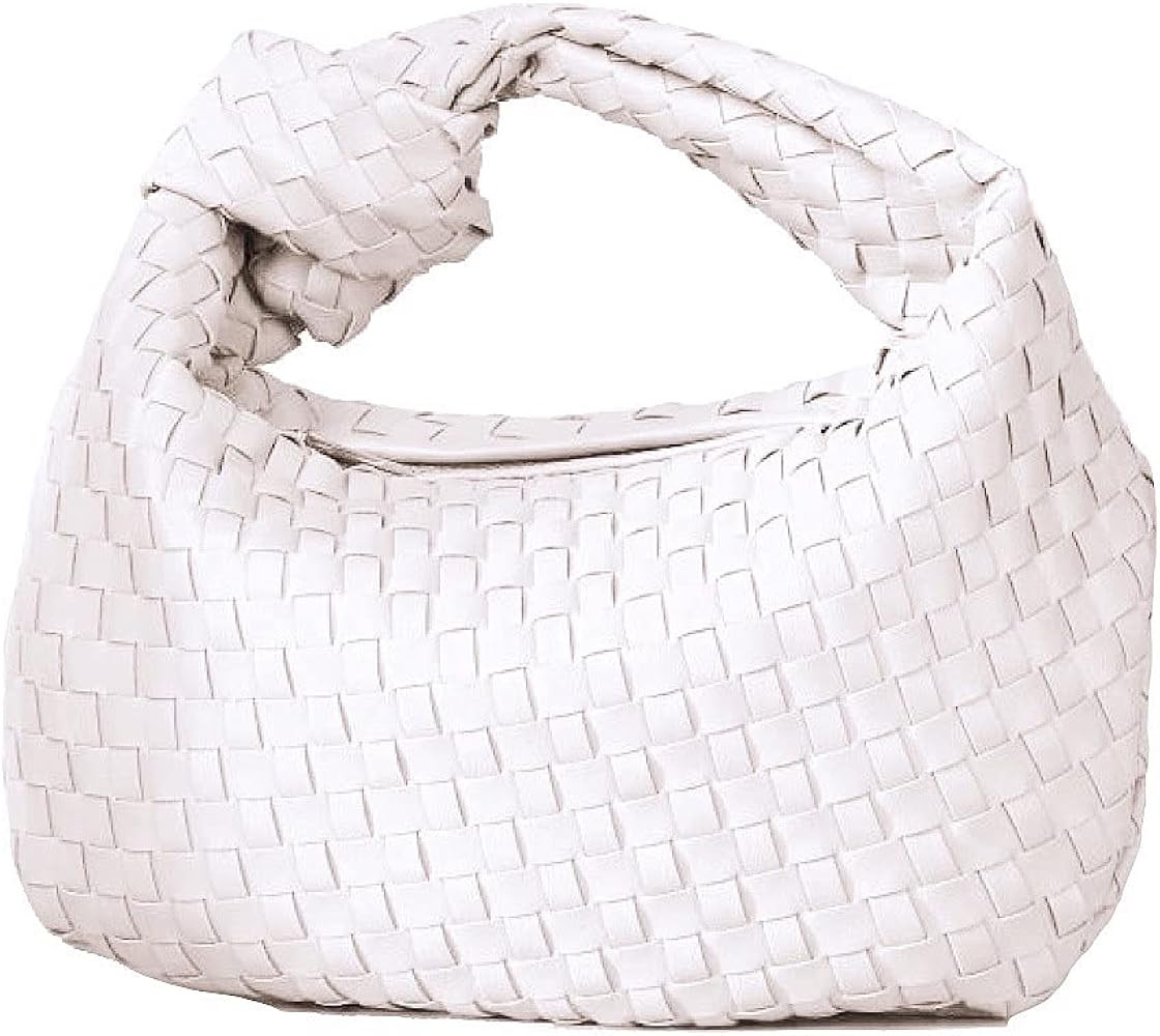 GAI Womens Fashion Woven Bag Intrecciato Leather Bag Shoulder Bag Lady Crossbody Hobo Knotted Casual | Amazon (US)