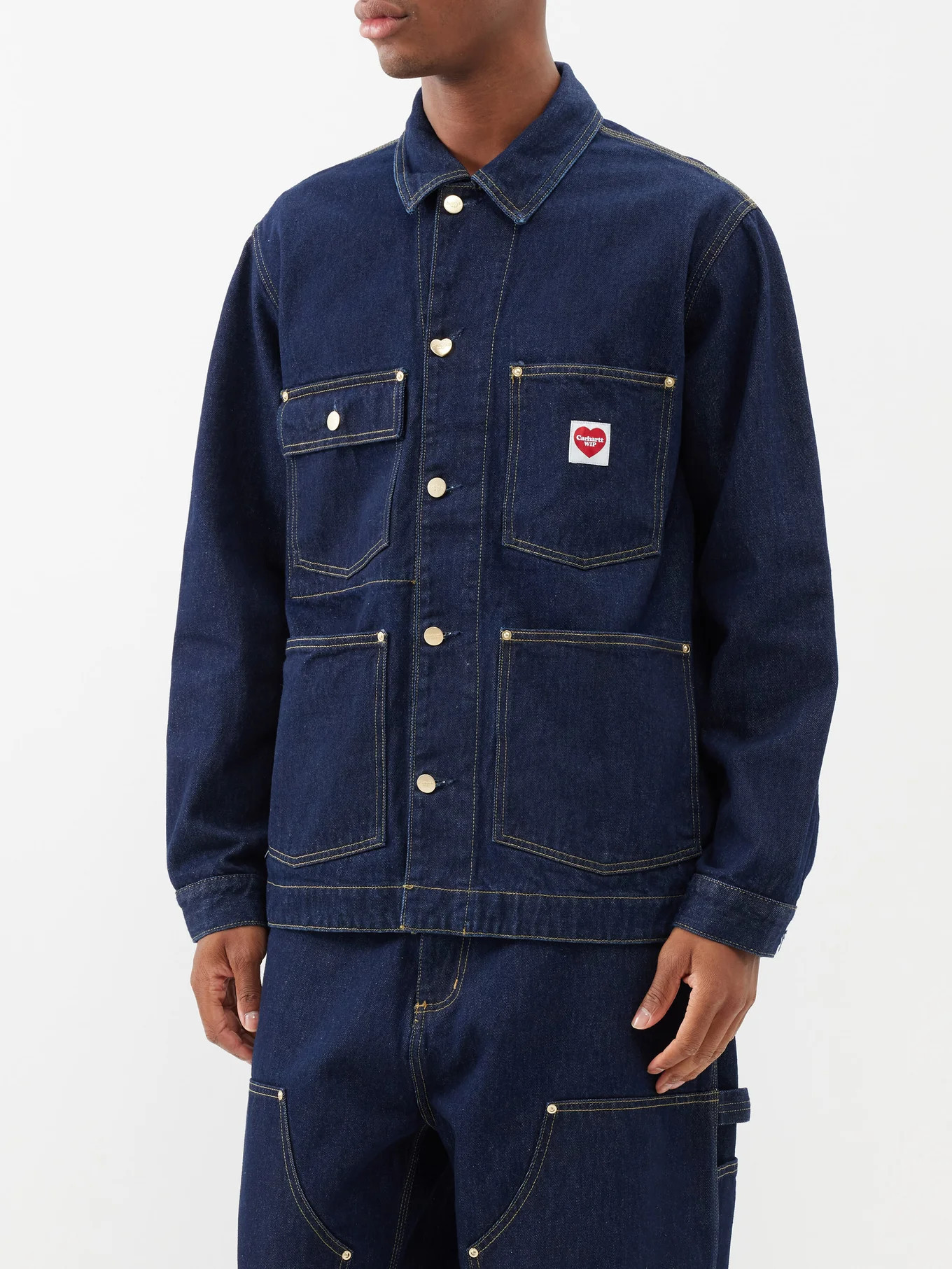 Nash patch-pocket denim jacket | Carhartt WIP | Matches (UK)