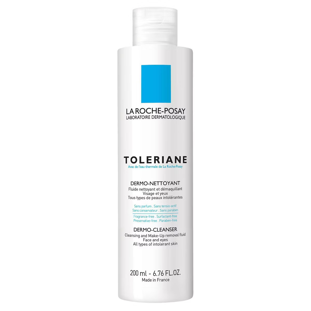 La Roche Posay Toleriane Dermo Milky Facial Makeup Remover - Unscented - 6.76 fl oz | Target