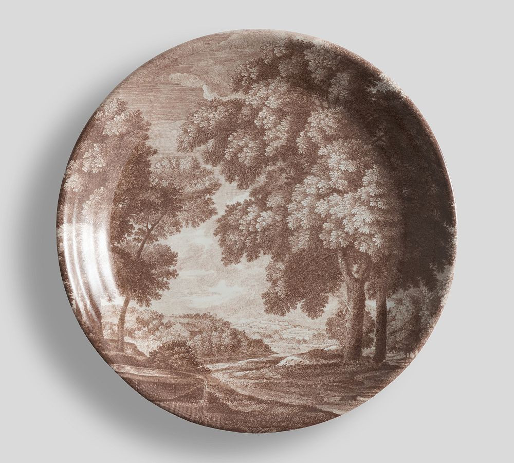 Etched Garden Stoneware Salad Plates - Set of 4 | Pottery Barn (US)