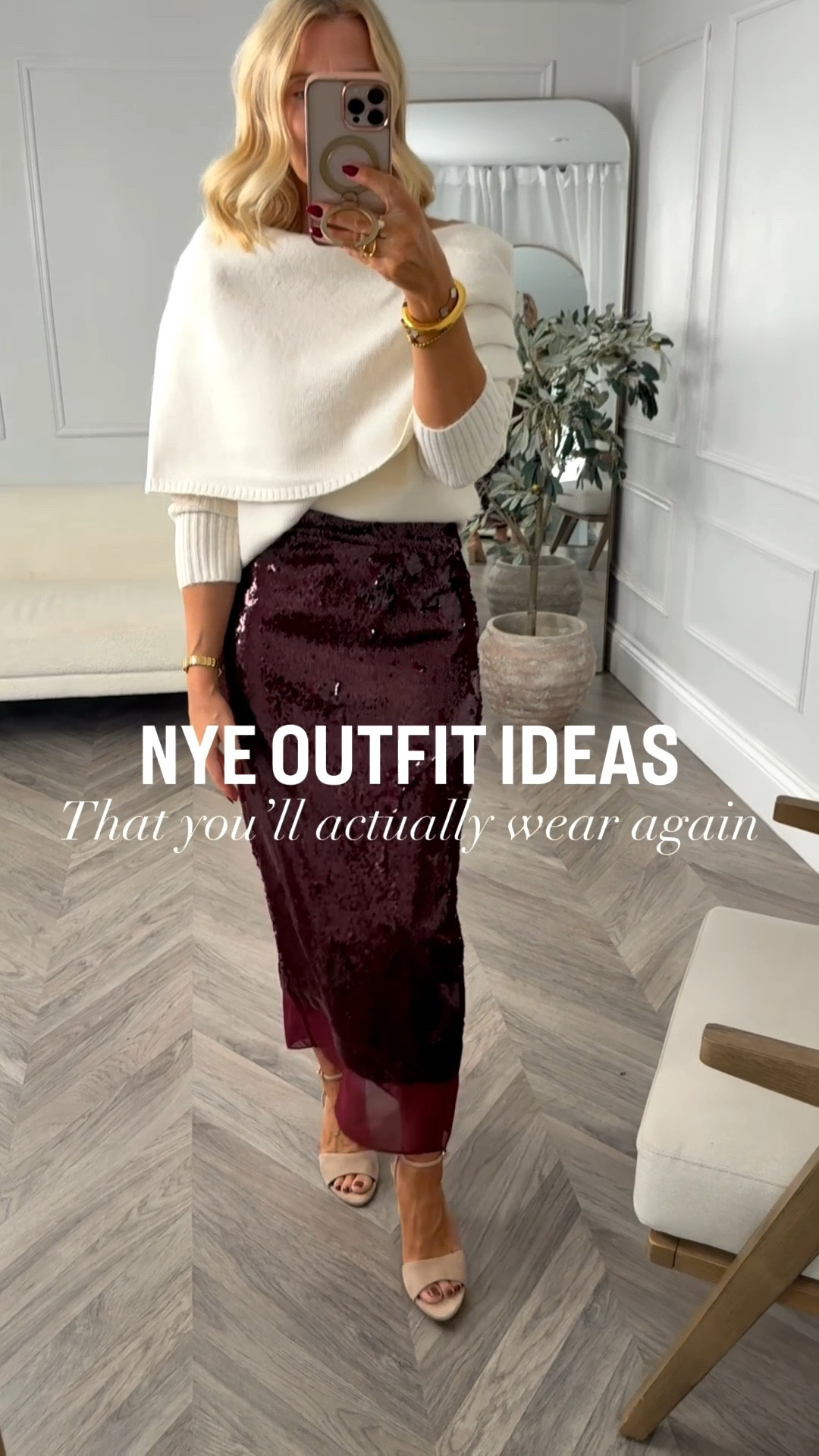 NYE outfit inspo, but make it re-wearable ✨

We’ve all been guilty of buying something for one night and then never touching it again. But is it actually a one-off piece, or are we just not styling it in new ways? Here some inspiration for items you likely already have in your wardrobe…
#LTKfestive

#LTKuk #LTKstyletip