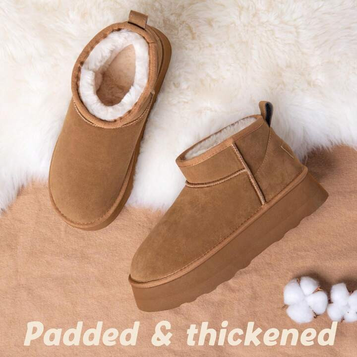 Women Snow Boots Platform Waterproof Snow Boots Warm Thickened Durable Non-Slip Winter Boots | SHEIN